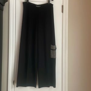 NWOT Roni Bis Pull On Sweater Knit Pant with Leg Pocket LG